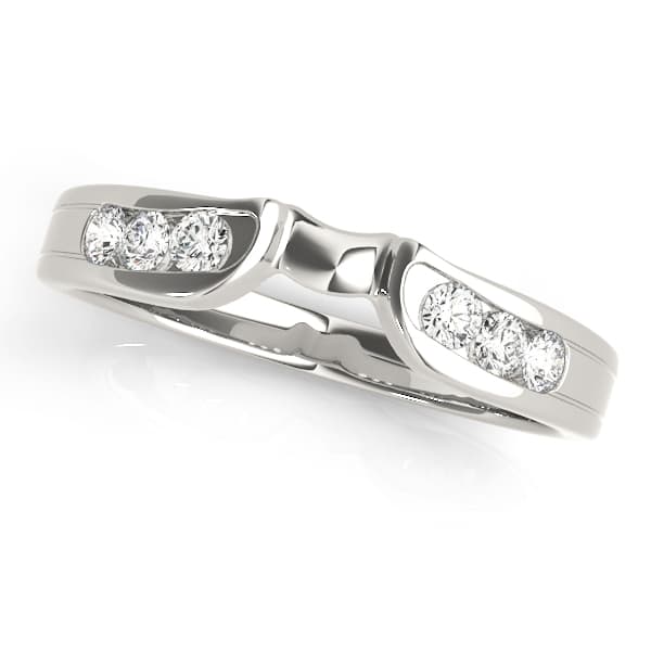 Wedding Bands Curved Bands — View 1