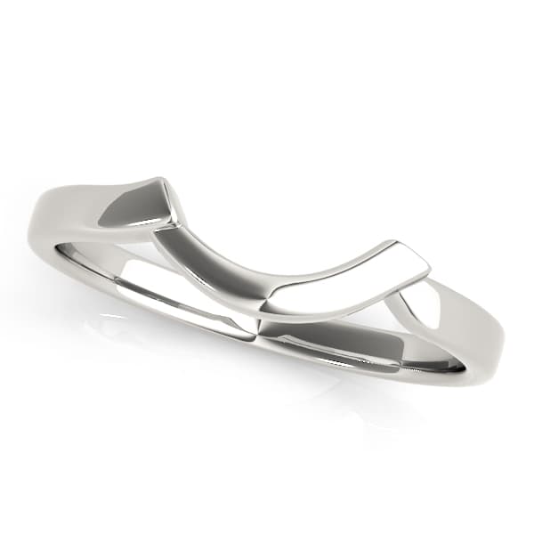 Gold Wedding Band — View 1