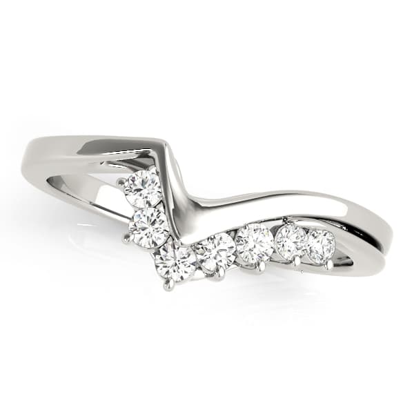 Wedding Bands Curved Bands — View 1