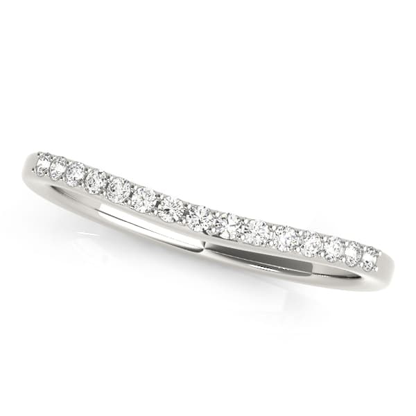 Wedding Bands Curved Bands — View 1