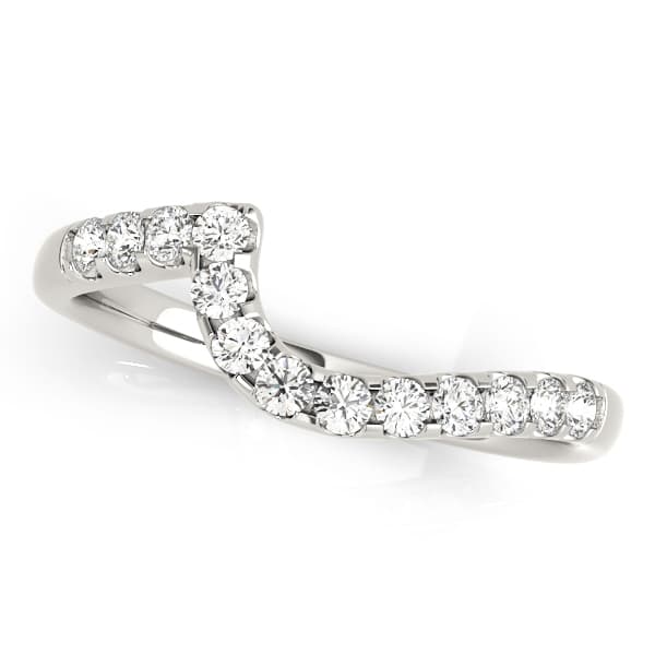 Curved Wedding Band — A — View 1