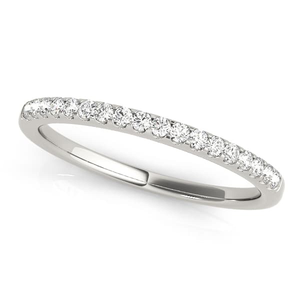 Shared Prong Diamond Band — 8 pts. — View 1