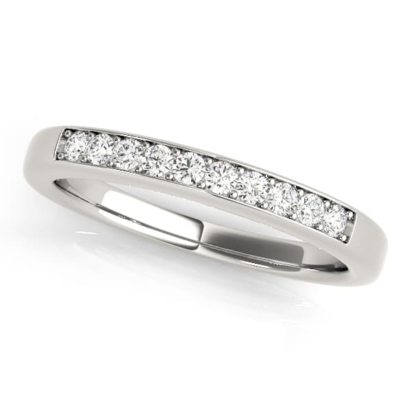Wedding Bands Prong Set — View 1