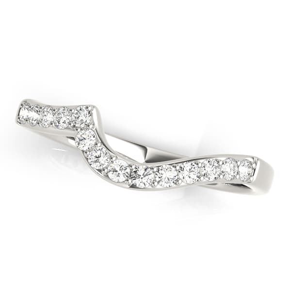 Wedding Bands Curved Bands — View 1