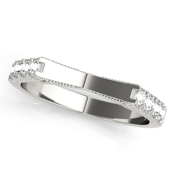 Wedding Bands Prong Set — 1 CT — View 1