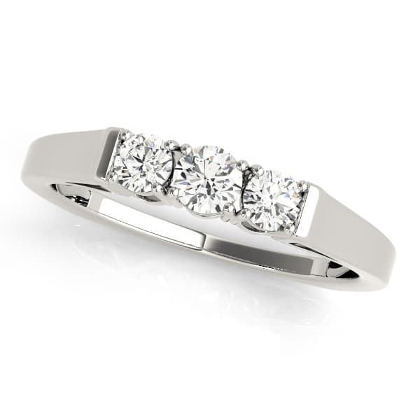 Wedding Bands Prong Set — View 1