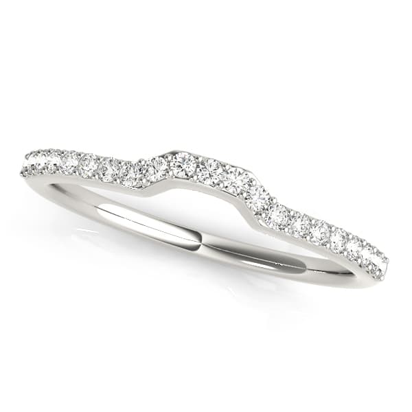 Wedding Bands Curved Bands — View 1