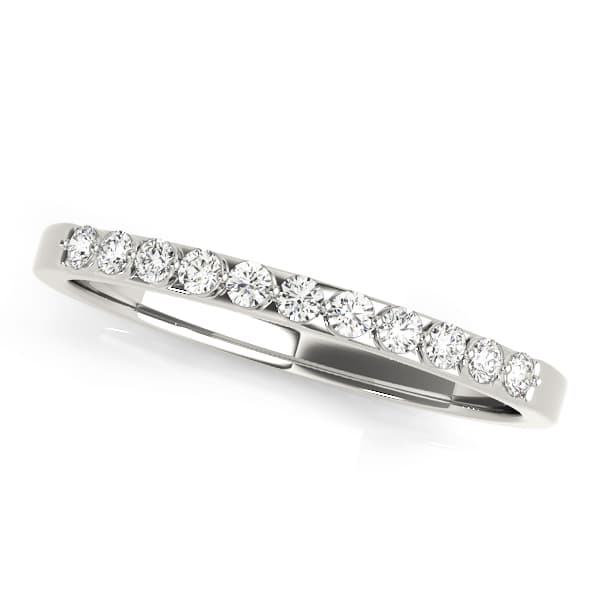 Prong Set Wedding Bands — View 1