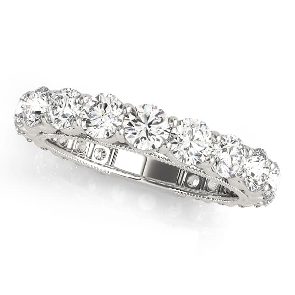 Wedding Bands Prong Set — View 1