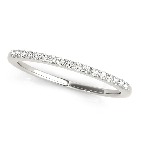 Prong Set Wedding Bands — View 1
