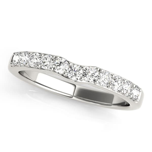 *brkdwn* Curved Wedding Band — View 1