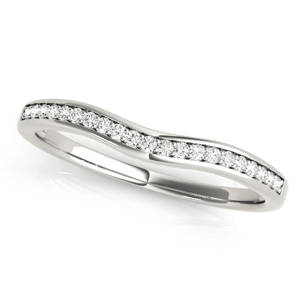 Wedding Bands Curved Bands — View 1