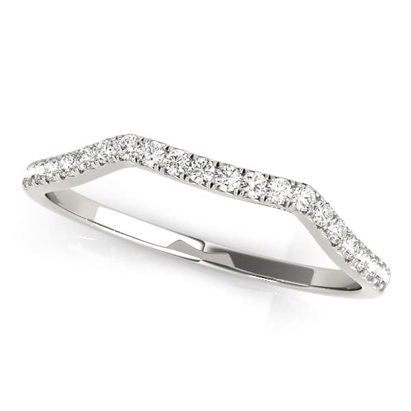 Wedding Bands Curved Bands — View 1