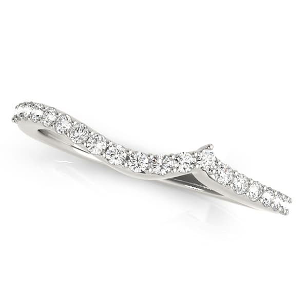 Wedding Bands Curved Bands — View 1
