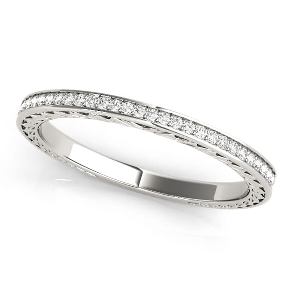 Wedding Bands Prong Set — D — View 1