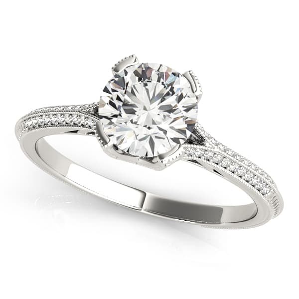ENGAGEMENT RINGS MULTIROW — style 50540 in 10k White Gold