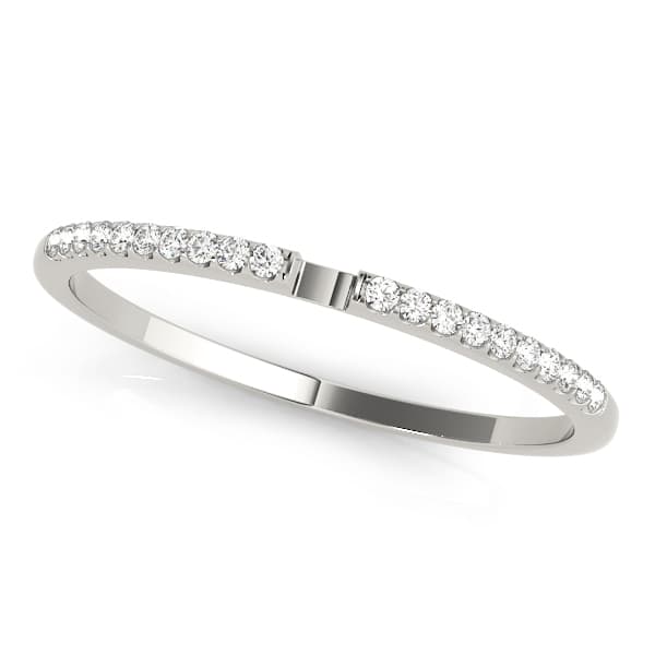 Wedding Bands Prong Set — A — View 1