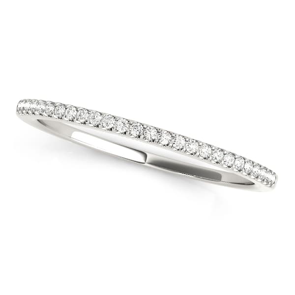 Prong Set Wedding Bands — View 1