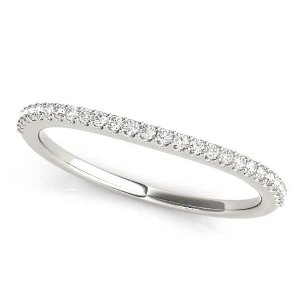 Wedding Bands Prong Set — A — View 1