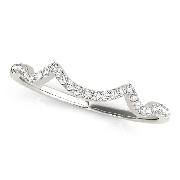 Wedding Bands Curved Bands — View 1