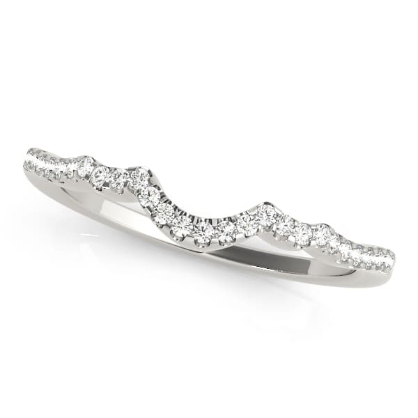 Curved Wedding Bands — A — View 1
