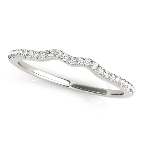 Curved Wedding Bands — View 1