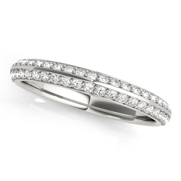 Wedding Bands Prong Set — View 1