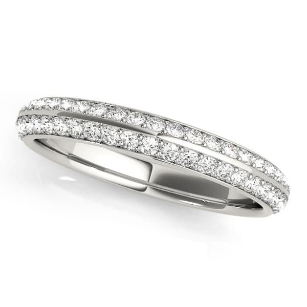 Wedding Bands Prong Set — View 1
