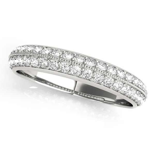 Wedding Bands Pavé — View 1
