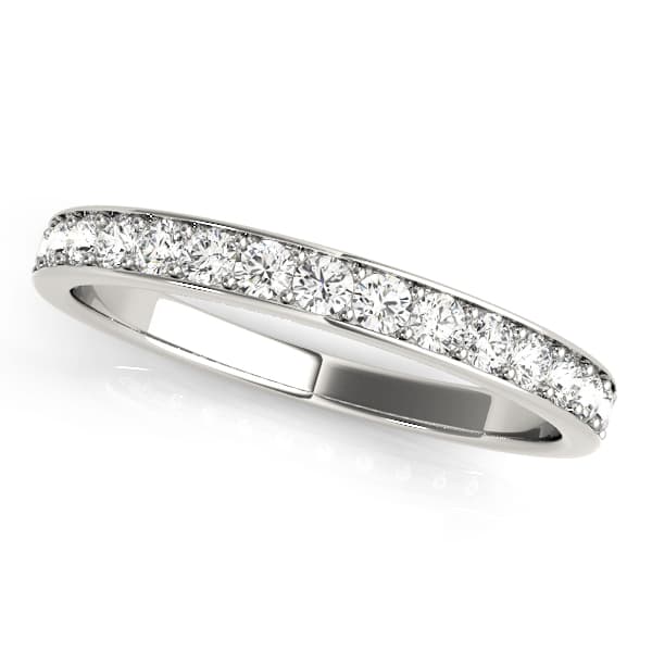 Prong-In-Channel Wedding Ring — View 1