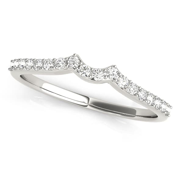 Wedding Bands Curved Bands — View 1
