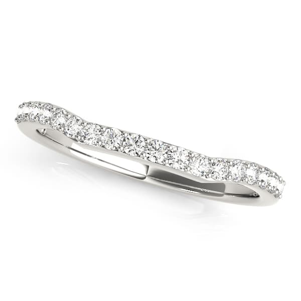 Wedding Bands Curved Bands — View 1