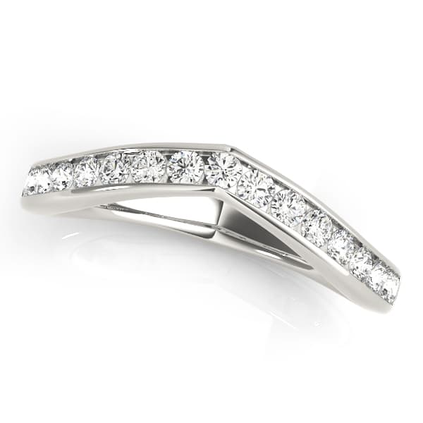 Wedding Bands Curved Bands — View 1