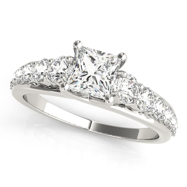 ENGAGEMENT RINGS TRELLIS — style 50773 in 10k White Gold