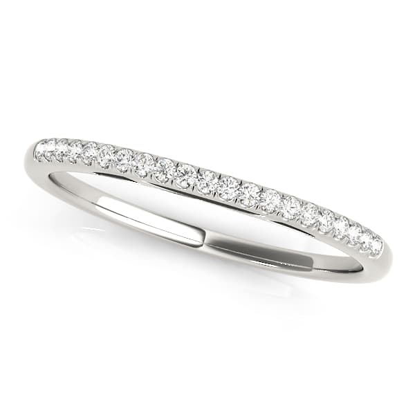 Prong Set Wedding Bands — View 1