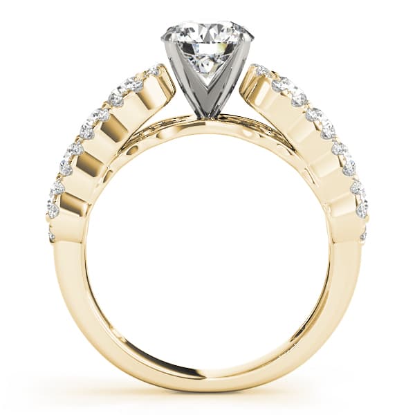 Authentix 2013, style 50826, Side view in yellow gold