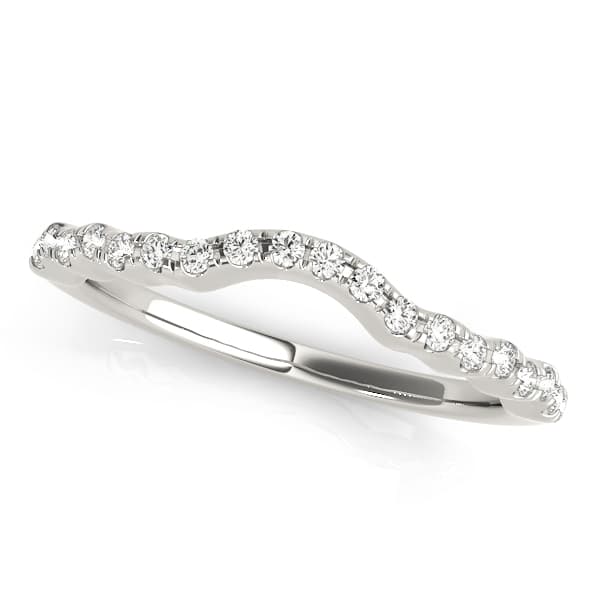Wedding Bands Curved Bands — View 1