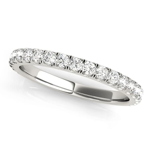 Split-Prong Wedding Band — View 1