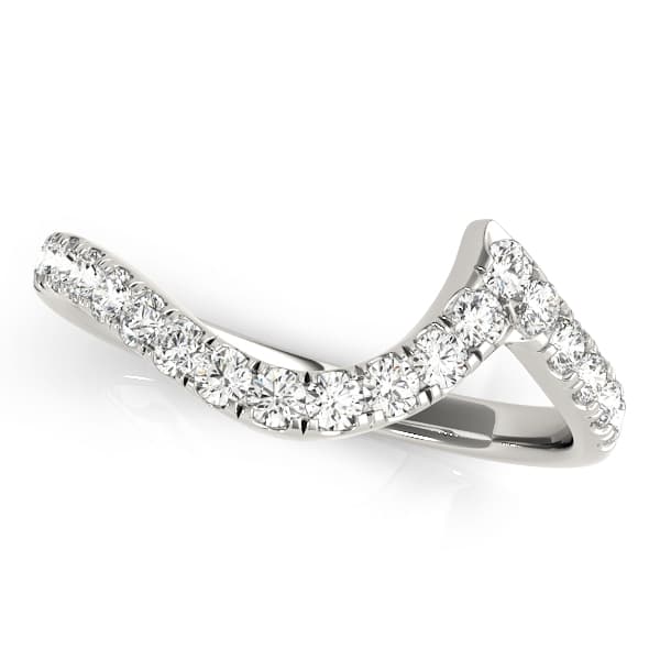 Wedding Bands Curved Bands — View 1