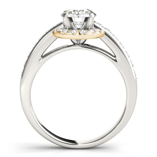 Authentix 2013, style 50869, Side view in yellow gold