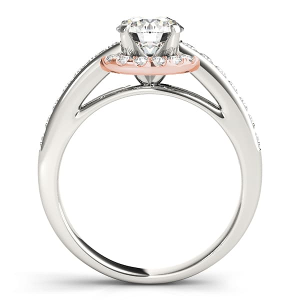 Authentix 2013, style 50869, Side view in rose gold