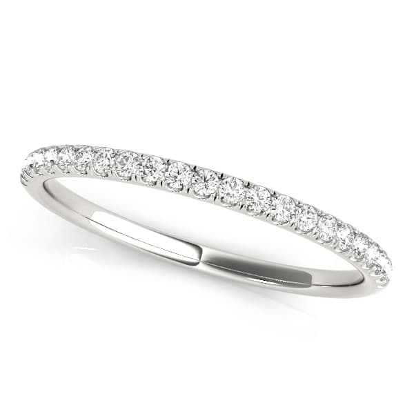 Prong Set Wedding Bands — View 1
