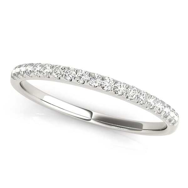Prong Set Wedding Bands — View 1