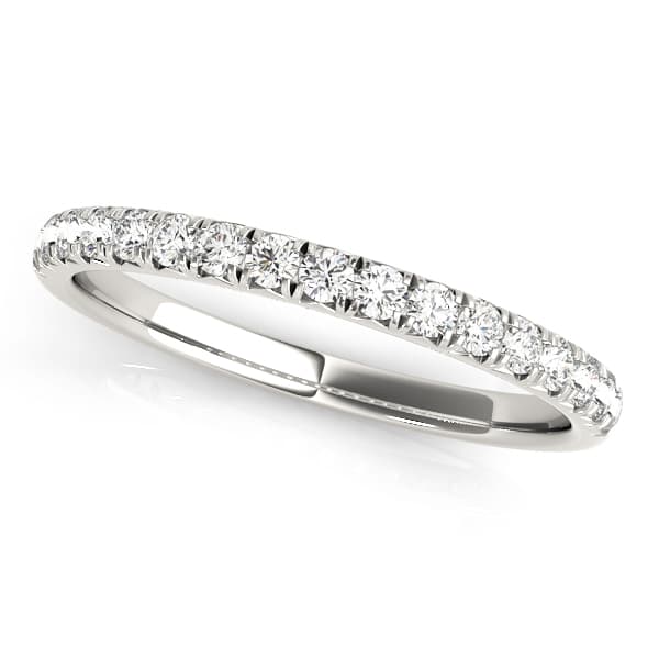 Split Prong Wedding Band — View 1