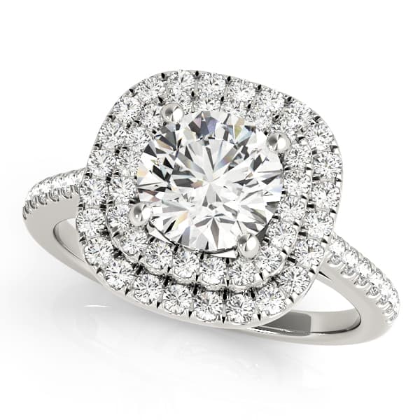 ENGAGEMENT RING — style 50984 in 10k White Gold