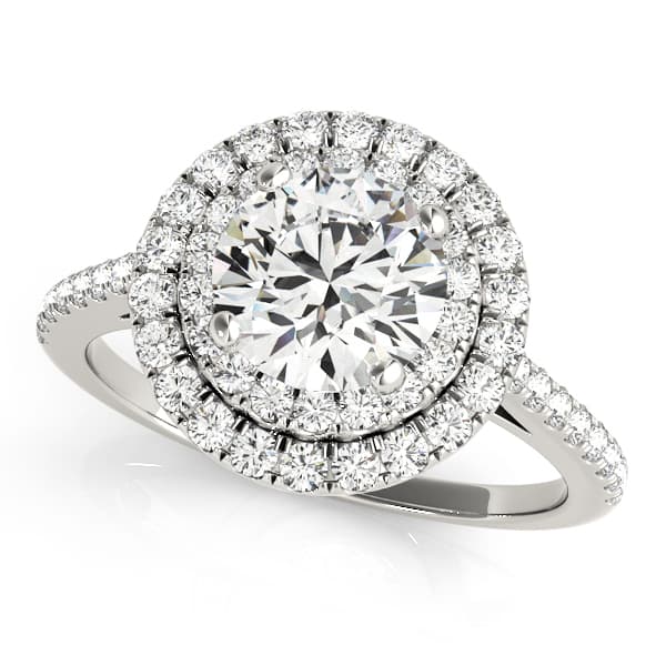 ENGAGEMENT RING — style 50986 in 10k White Gold