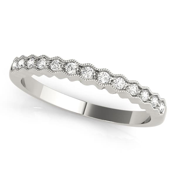 Milgrain Wedding Band — View 1