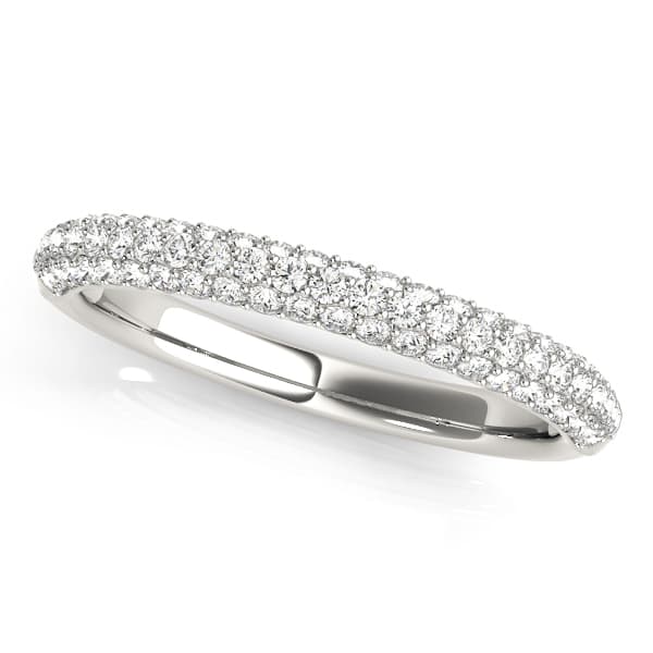 Pavé Wedding Band — View 1