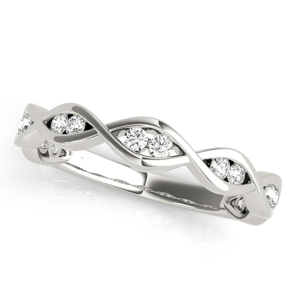 Twisted Wedding Band — View 1