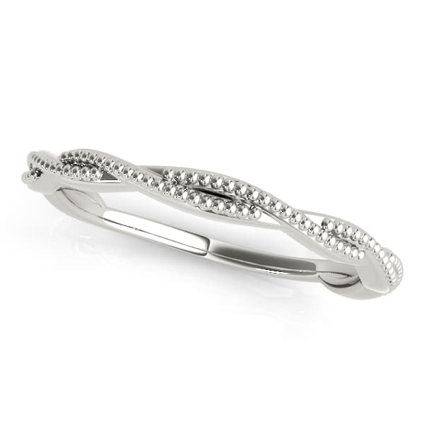 Twisted Wedding Band — View 1
